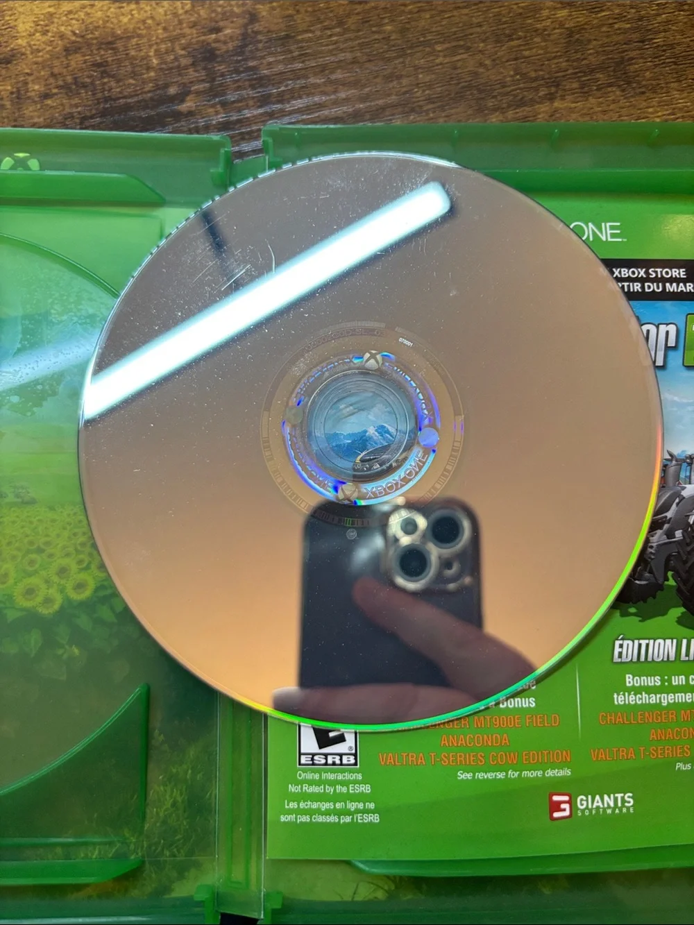 Farming Simulator 17 Xbox One - Yellow Tractor Cover